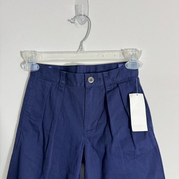 Polo By Ralph Lauren Boys Navy The Andrew Pants Size 6 Pleated Front NWT - Picture 2 of 6